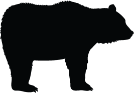 267x186 Bear Silhouette Silhouette Of Bear