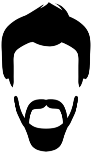 300x498 Beard Clipart Face