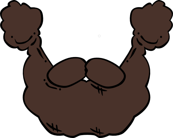 600x479 Beard Clip Art