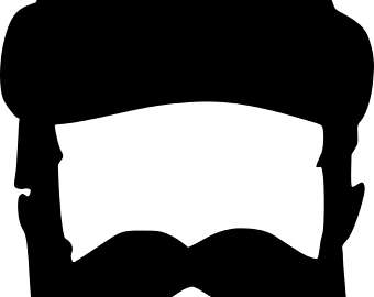 340x270 Beard Clipart Etsy