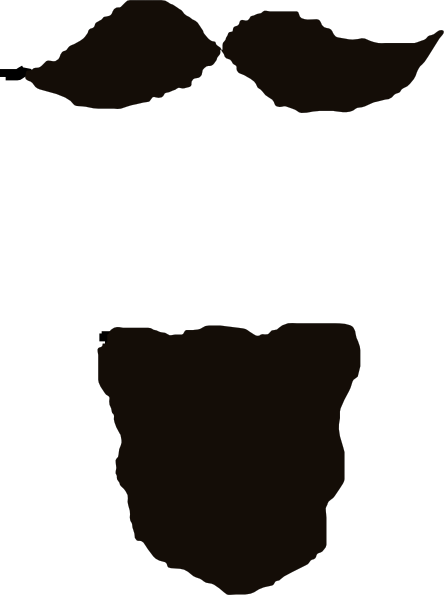 444x595 Goatee Clip Art