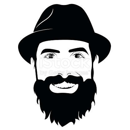 416x416 Beard Clipart Bearded Man