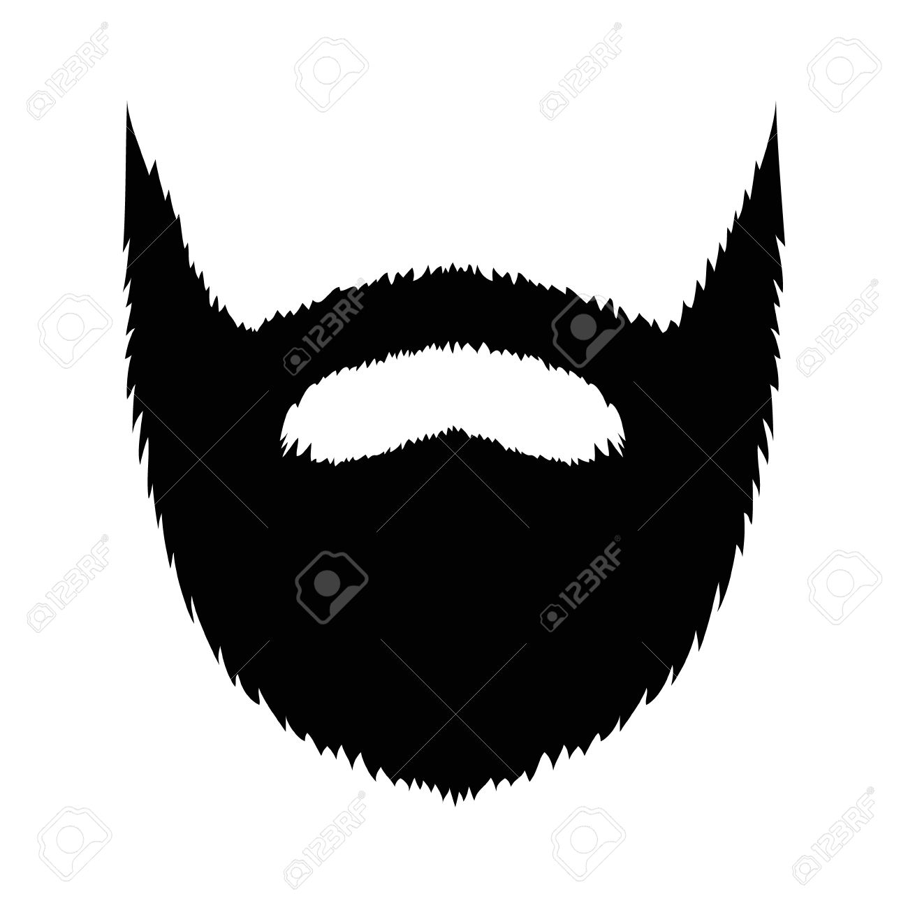 1300x1300 Beard Clipart Goatee 2426112