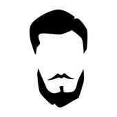 170x170 Clipart Of Bearded Man Illustration K24043260