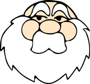 300x279 Old Man With Beard Clipart Clipartfox