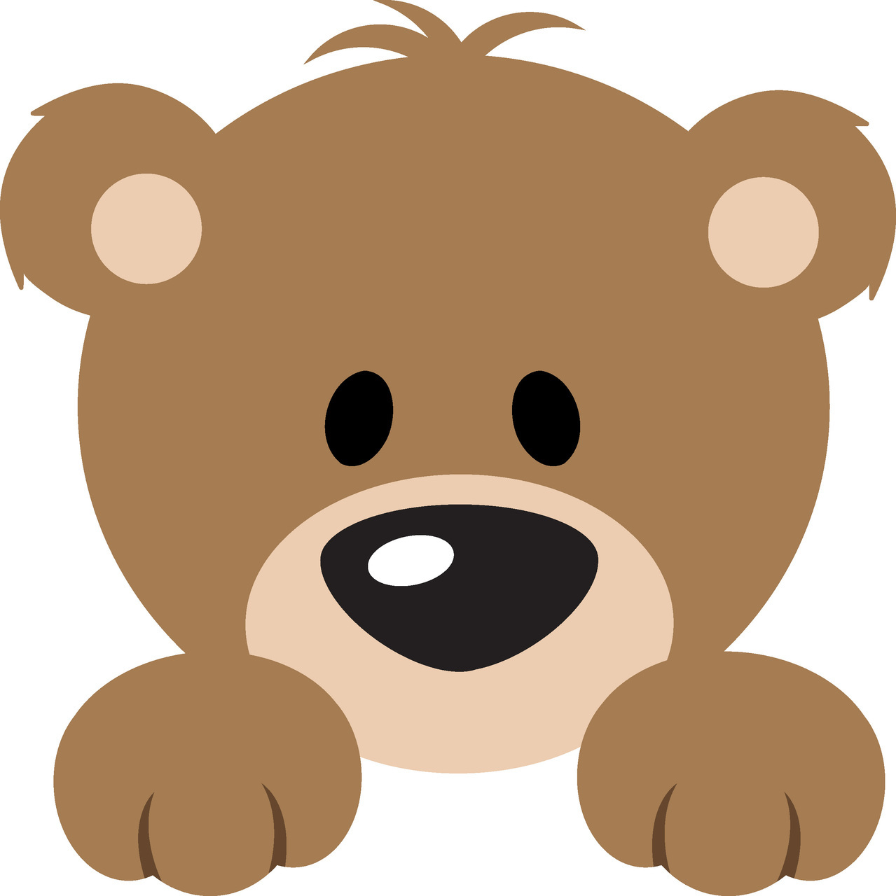 1279x1280 Teddy Clipart Adorable