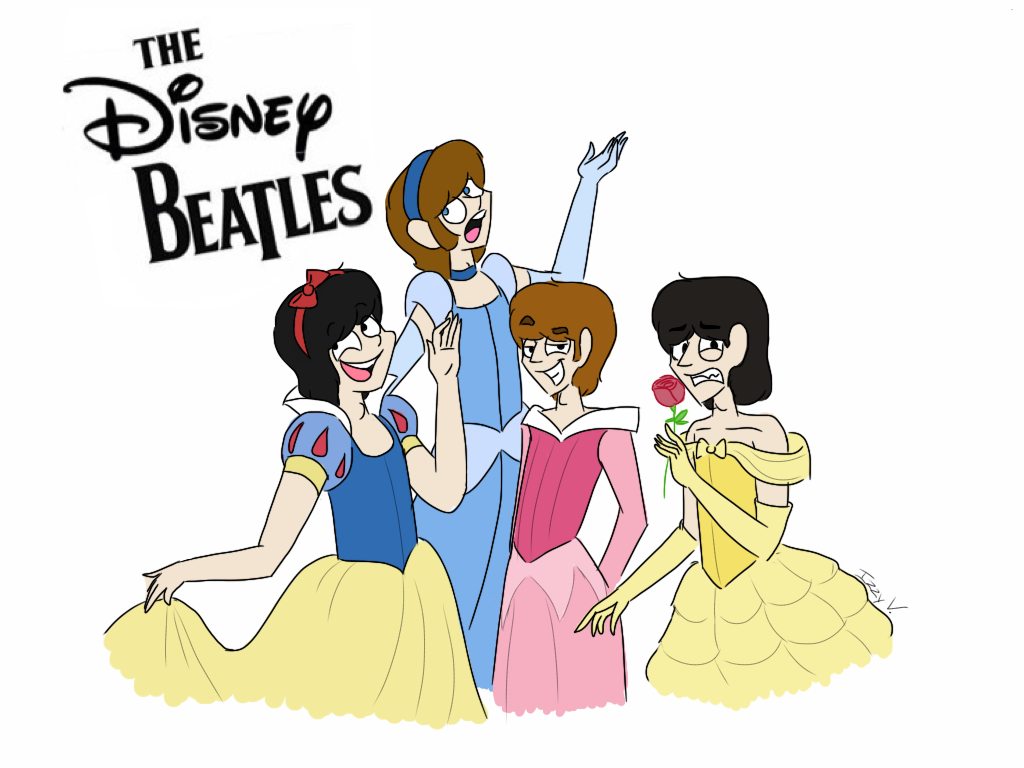 1024x768 Beatles Clip Art Disney Cliparts