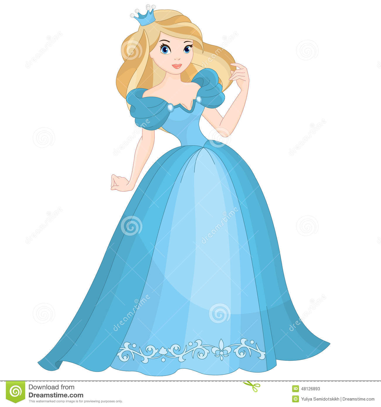 1300x1390 Beautiful Clipart Blue Princess
