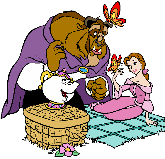 563x541 Top 82 Beauty And The Beast Clip Art