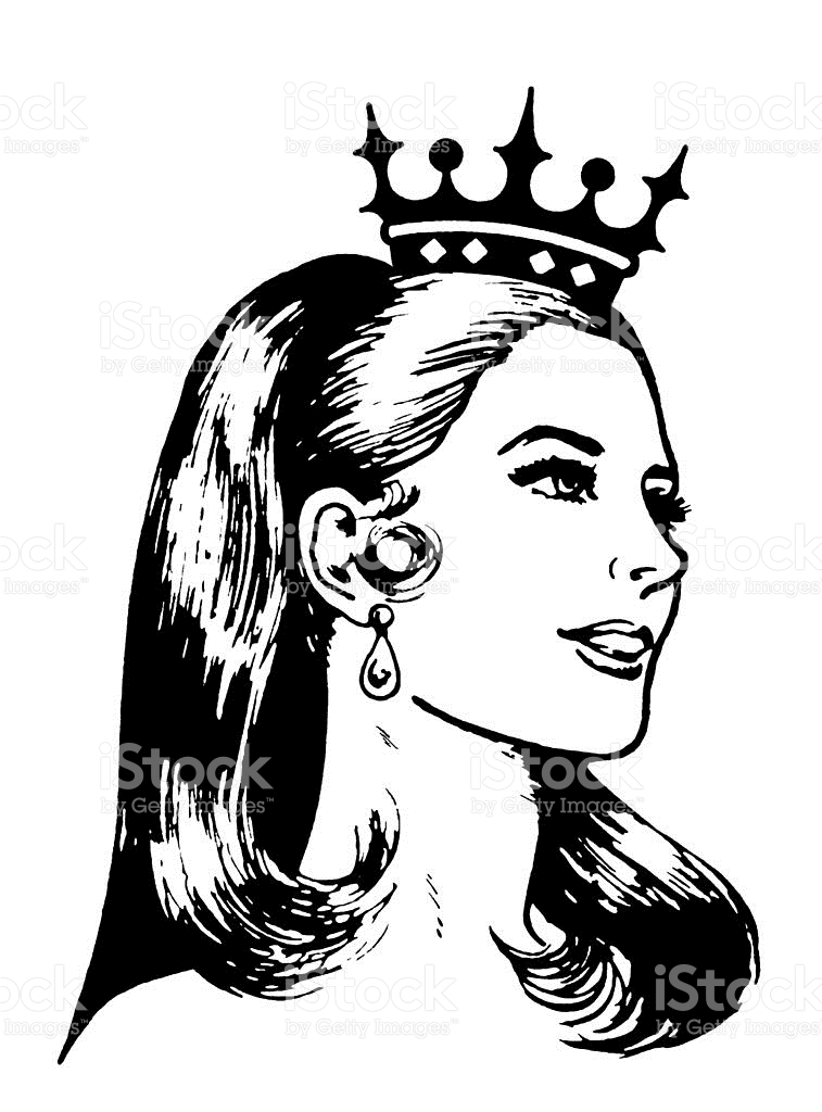757x1024 Queen Clipart Black Beauty