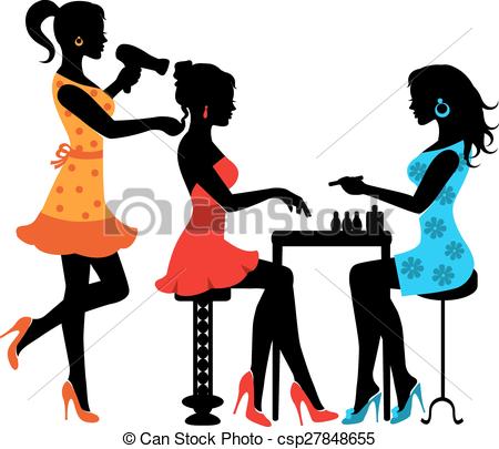 450x405 Beauty Salon Clip Art