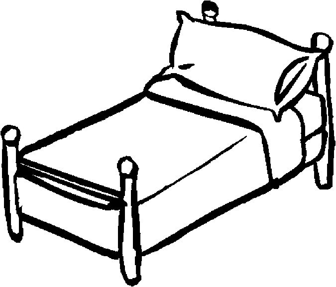 675x577 Clipart Black And White Shoe Under Bed