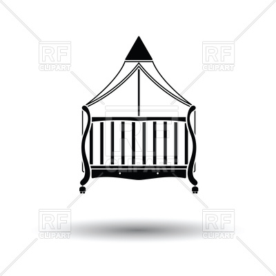 400x400 Cradle Icon On White Background