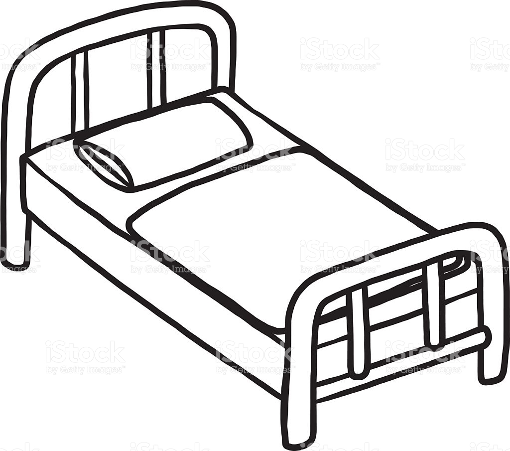1024x905 Furniture Clipart Single Bed
