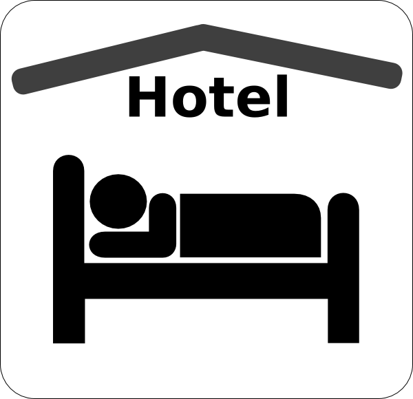 600x580 Bed Clipart Hotel Bed