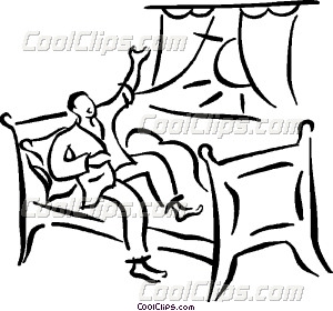 300x280 Getting Out Of Bed Clipart