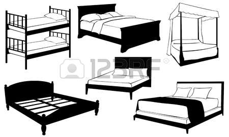 450x270 Furniture Clipart Black And White