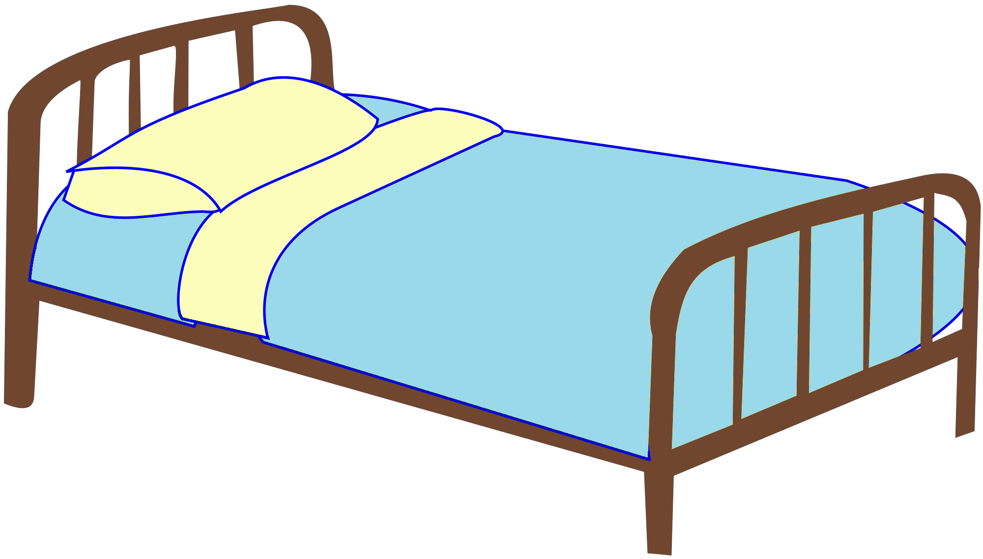 2000x1137 Bed Clip Art