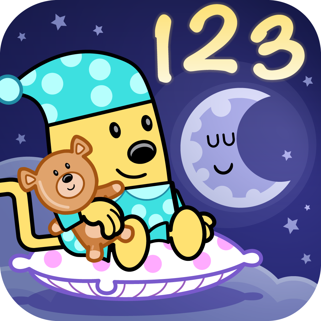 1024x1024 Good Night Wubbzy Bedtime Counting App Profile. Reviews, Videos