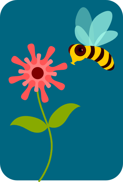 402x592 Bee Clip Art