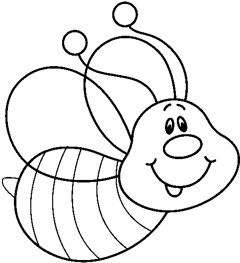 483x529 Bee Black And White Bee Clipart Black And White 2