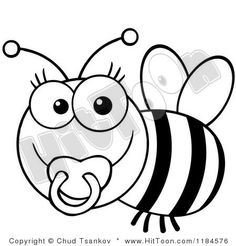 236x246 Baby Bumble Bee Clip Art Cute Baby Honey Bee With Pacifier
