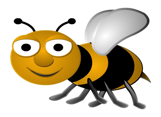 550x400 Bumble Bee Free Cute Bee Clip Art An Illustration Of A Cute Bee
