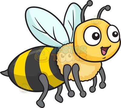 400x358 Bee Clipart