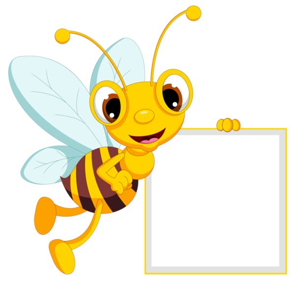 600x577 Bee Border Clip Art