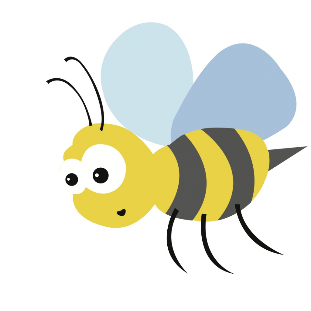 1024x1024 Bumble Bee Drawing Pictures Vintage Bee Clipart Clipart Kid