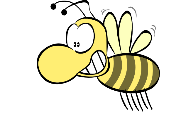 600x452 Spelling Bee Clipart Black And White Free 2