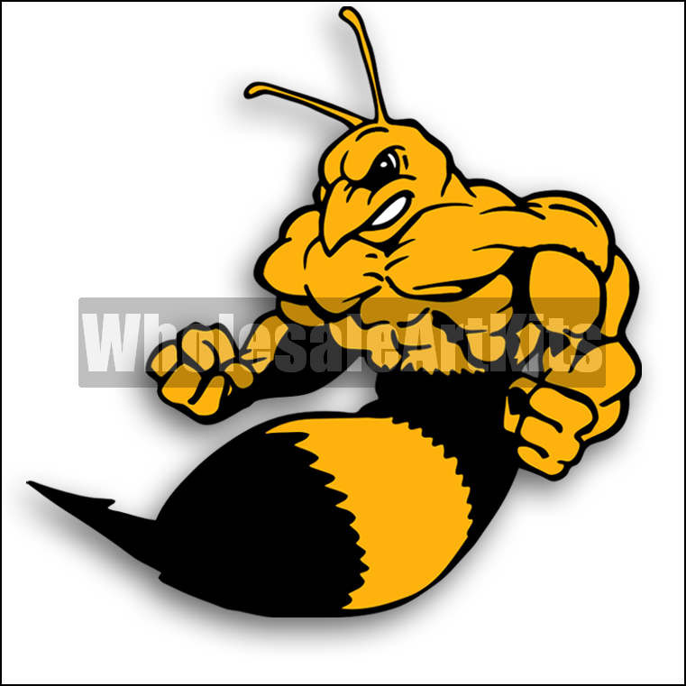 761x761 Bee Clipart Kit 01 For Coreldraw And Illustrator
