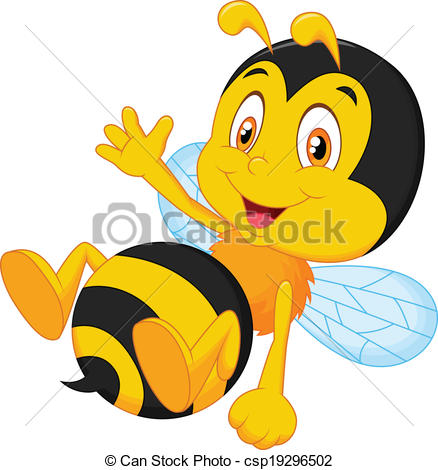 438x470 Bee Clipart
