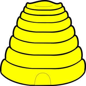 298x297 Beehive Clip Art