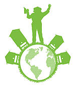 151x170 Beekeeping Clip Art