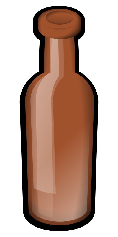 400x800 Beer Clipart Empty Bottle