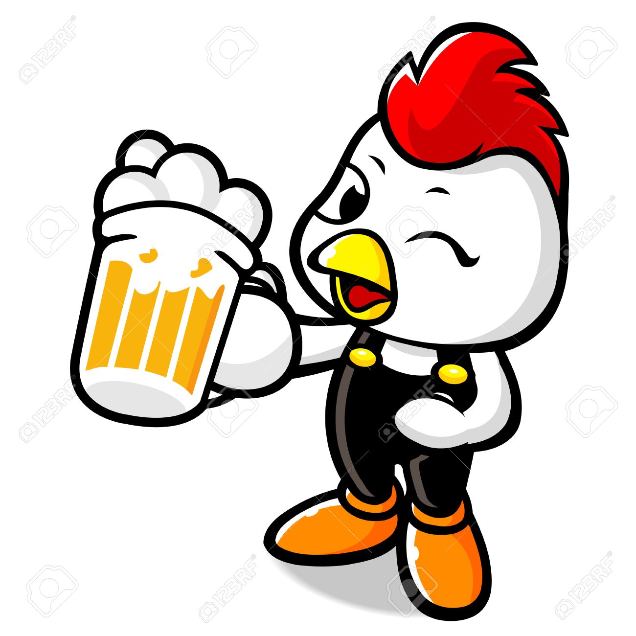 1300x1300 Beer Drinking Clipart