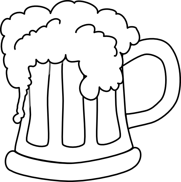594x596 Beer Mugs Cheers Clipart Kid 5
