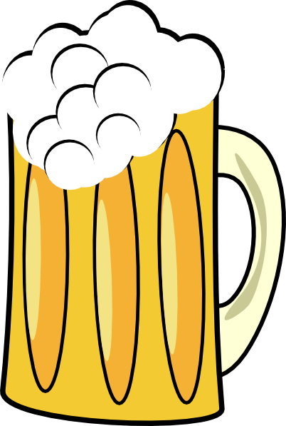 402x597 Beer Cup Mug Clip Art Free Vector 4vector