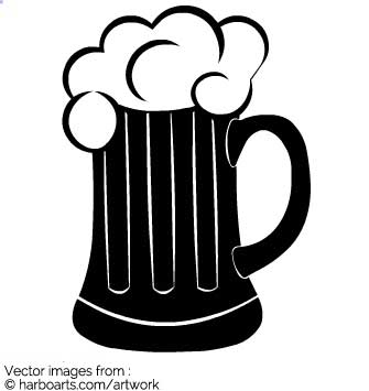 335x355 Foam Clipart Beer Glass