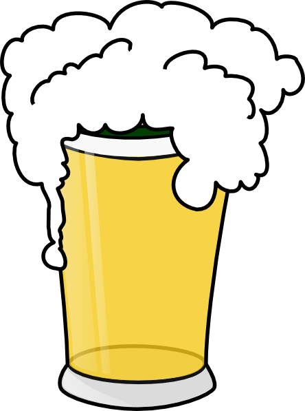 444x597 Glass Of Beer Clip Art On Free Clipart Images