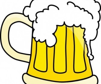 336x280 Vector Beer Mug Vector Clip Art
