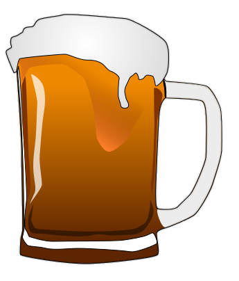 345x404 Beer Mug Graphic Free Clipart Clipartfest