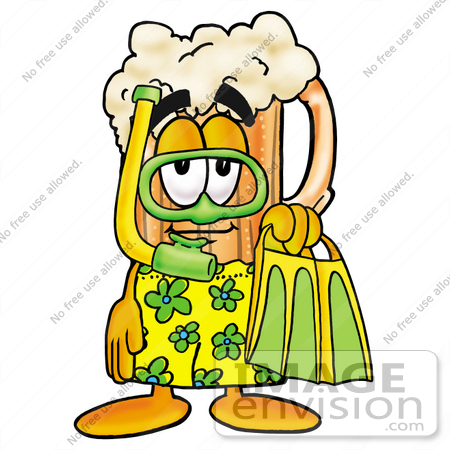450x450 Clip Art Graphic Of A Frothy Mug Of Beer Or Soda Cartoon Character