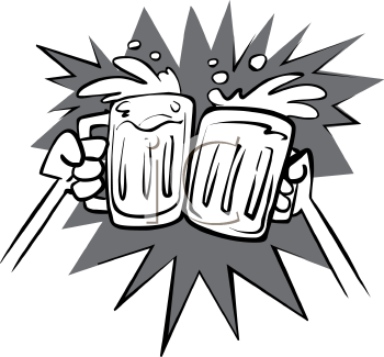 350x325 Royalty Free Beer Clip Art, Food Clipart