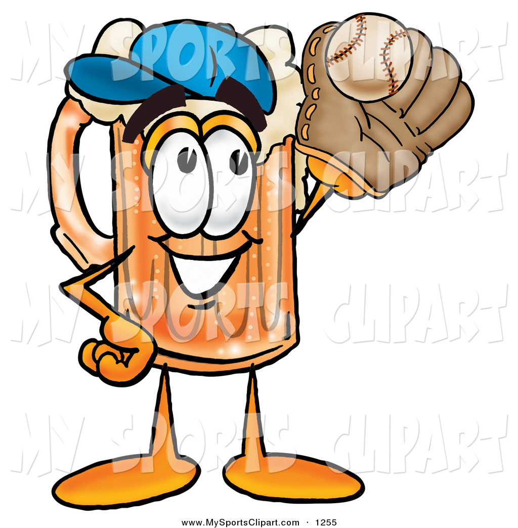 1024x1044 Sports Clip Art Of A Happy Beer Mug Mascot Cartoon Character