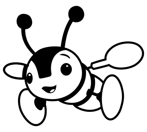 500x450 Bee Clipart Buzzy Bee