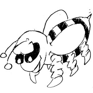 300x300 Black And White Clip Art