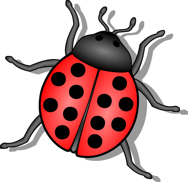 600x579 Lady Bug Clip Art