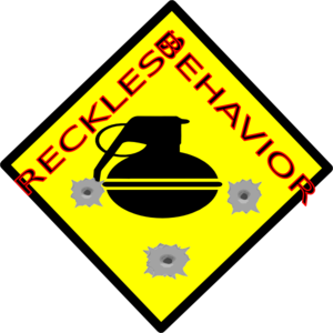 300x300 Reckless Behavior Clip Art